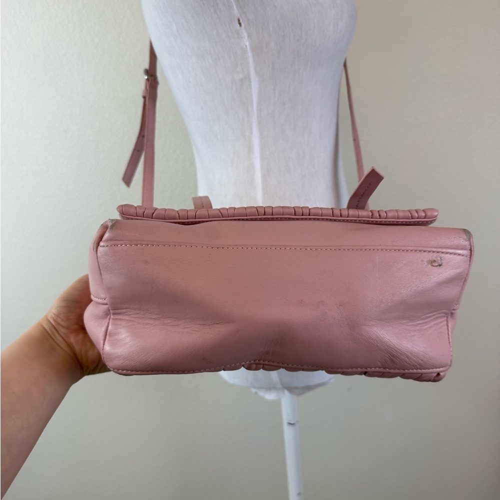 Miu Miu Blush Pink Matelasse Quilted Crossbody Bag - Picture 3 of 13